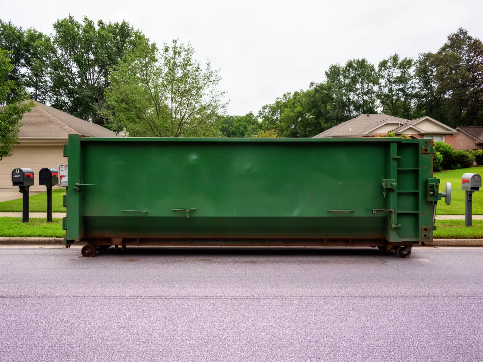 Roll-off dumpster from EG & Sons Dumpster Rental in Macon, GA